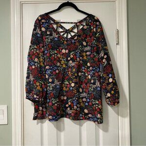 Floral Print Women's Top